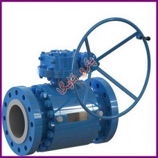 Trunnion ball valve