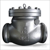 Butt weld end check valve